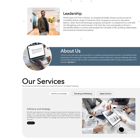 G Pure - Turning Visions into Reality